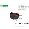 ອຸປະກອນຫ້ອງການໄຟຟ້າ Micro Switch ສີນ້ໍາຕານ